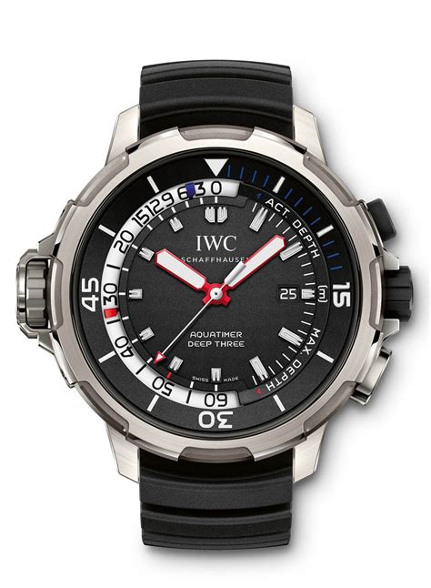 iwc aquatimer deep three.